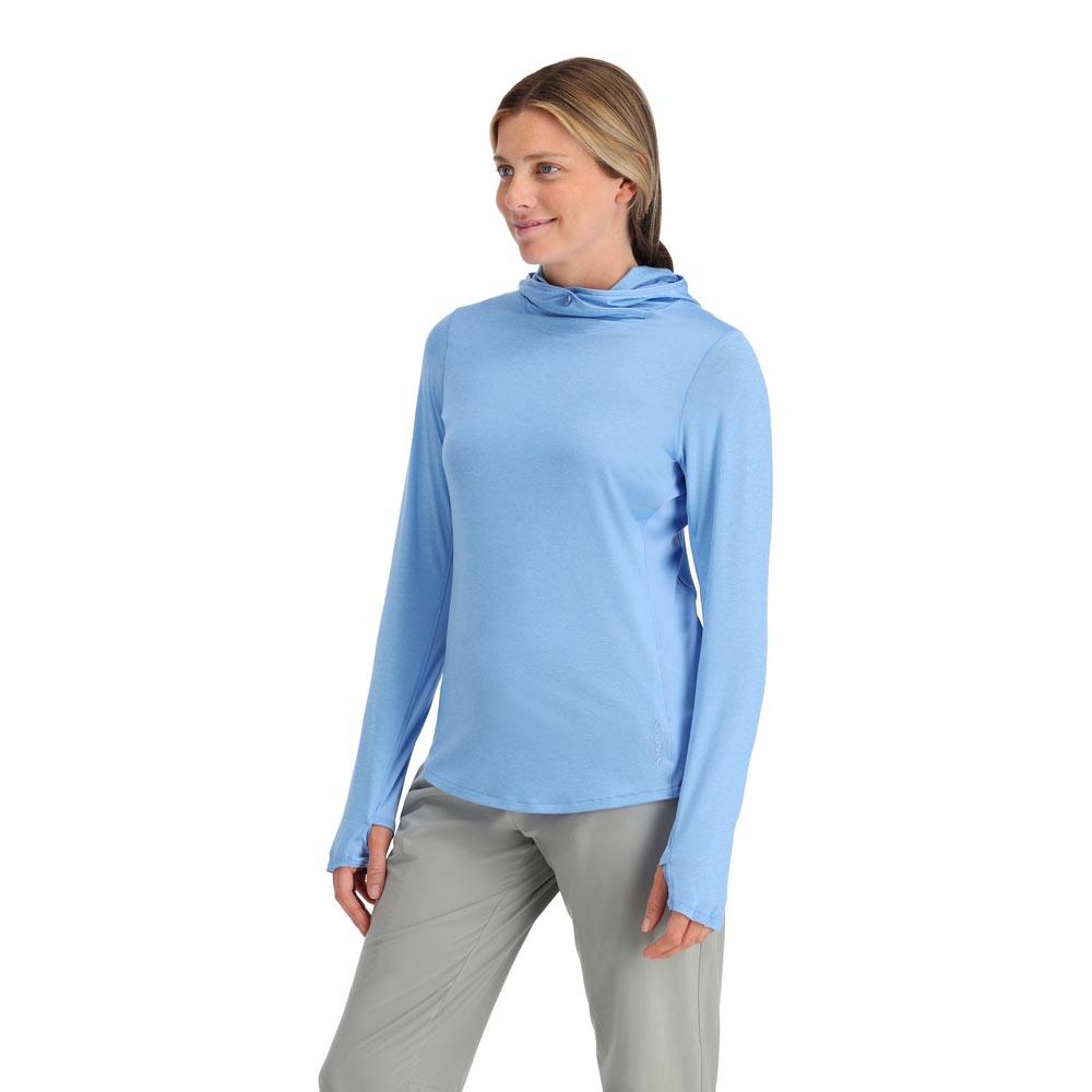 Simms SolarFlex Hoody Women's in Cornflower Heather